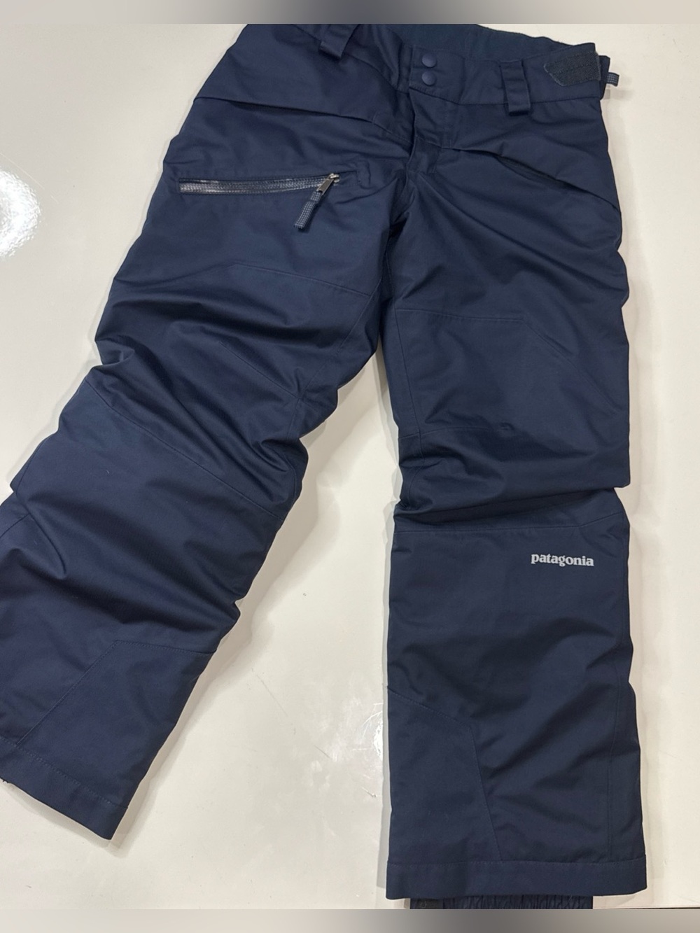 Patagonia Navy children's snow ski bib pants, size Xs 5/6 A020826 - Picture 1 of 8